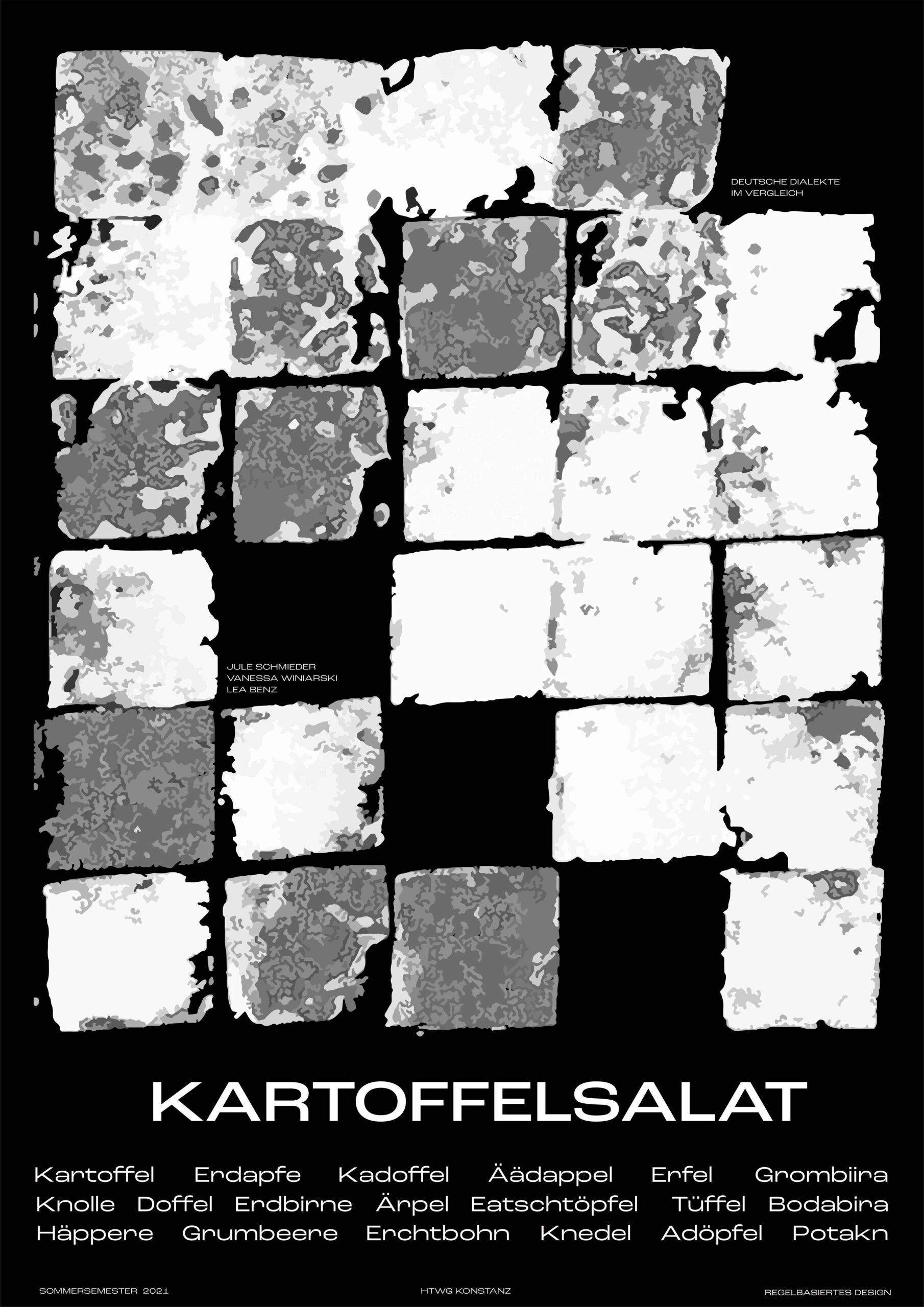 Kartoffelsalat Poster